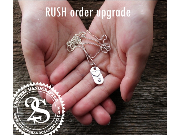 Rush order upgrade to have your piece completed outside of regular studio hours