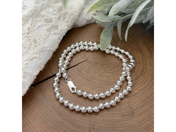 large ball bead necklace