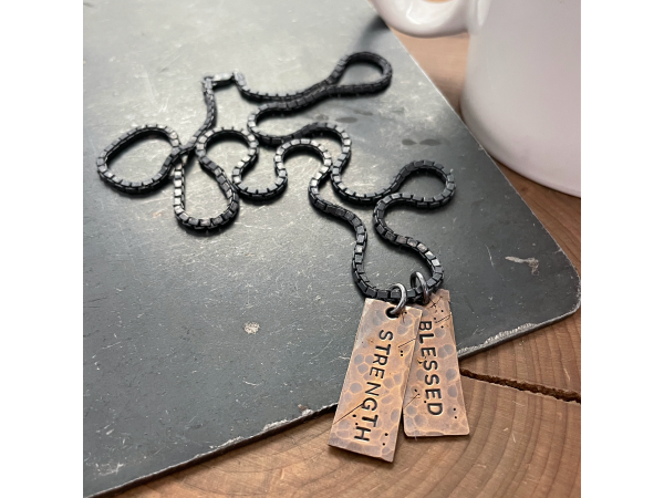 rugged style necklace