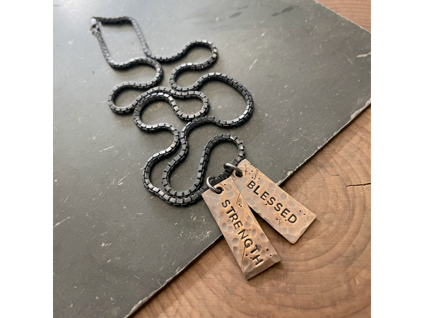 black chain personalized