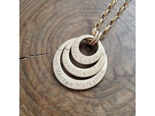 women's personalized necklace