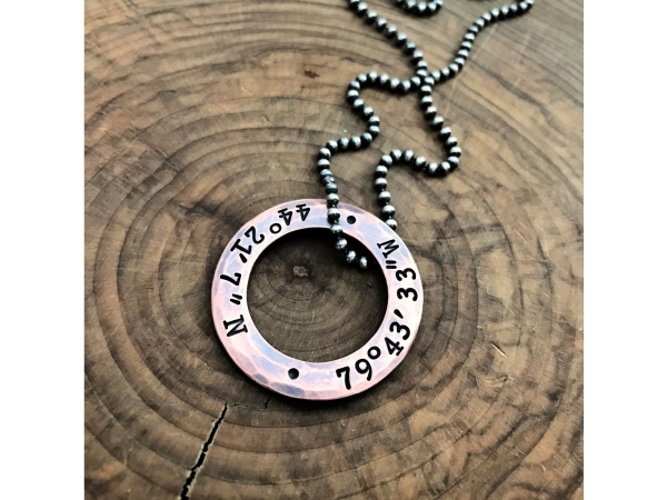 personalized men's necklace