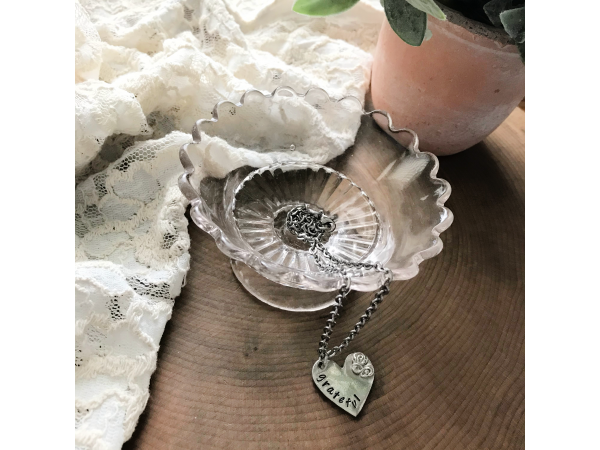 glass trinket dish