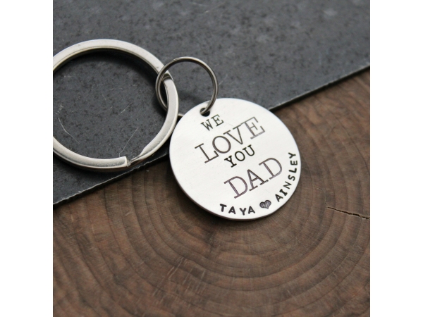 custom keychain for dad