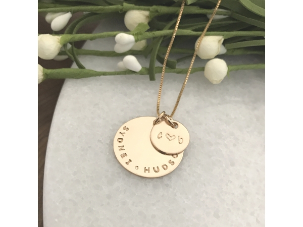 mens personalized gold necklace