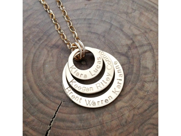Gold Personalized Necklace