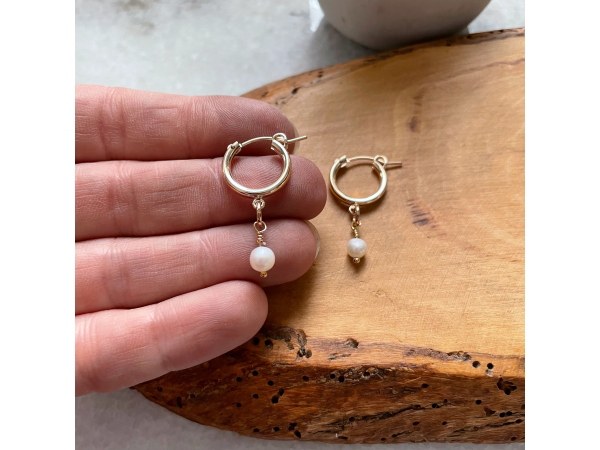 classic hoop earrings
