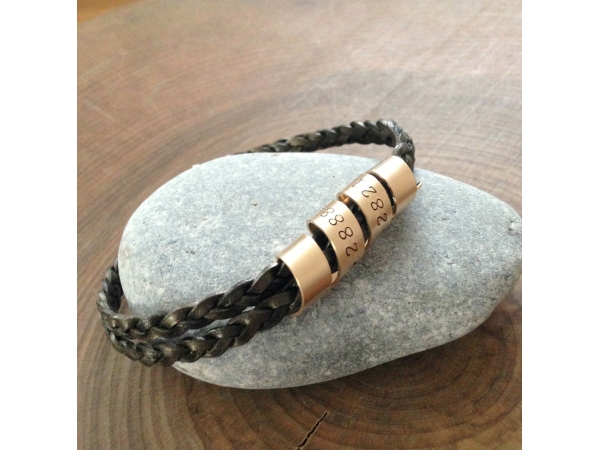 Personalized Men's Bracelet