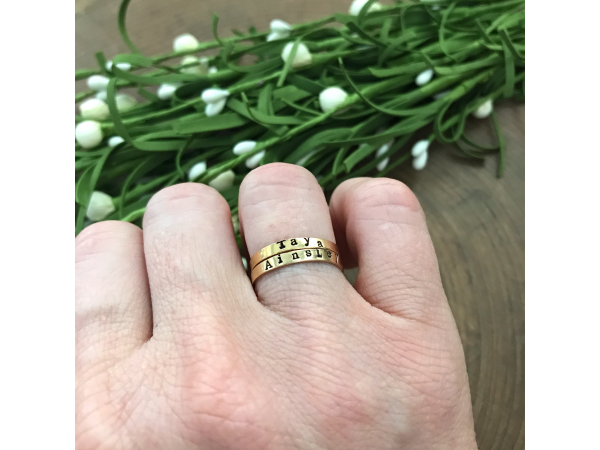 custom gold rings
