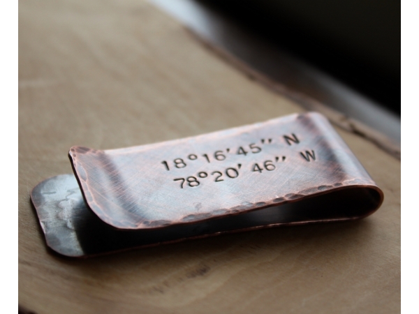 personalized money clip