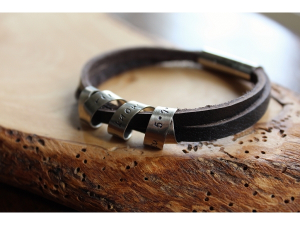 custom men's bracelet