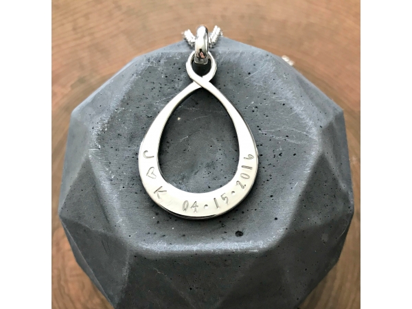 Personalized Infinity Necklace