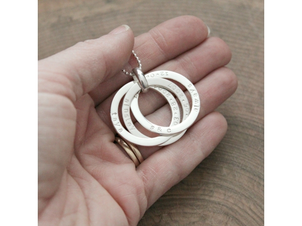 personalized family necklace