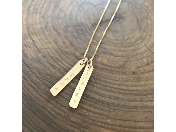 Personalized Gold Necklace