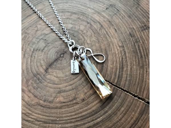 Swarovski crystal pendant necklace