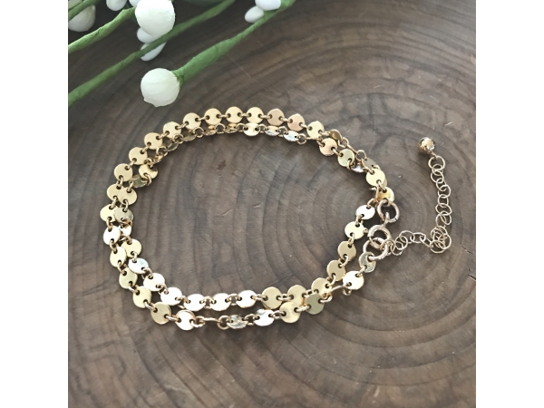 gold wrap bracelet