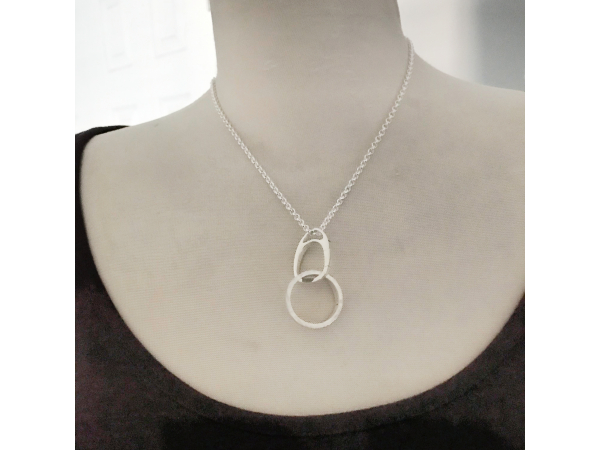 silver glasses holder chain