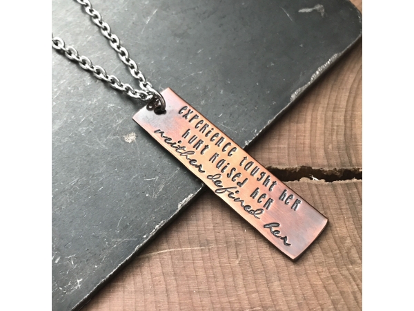 words of strength quote jewelry