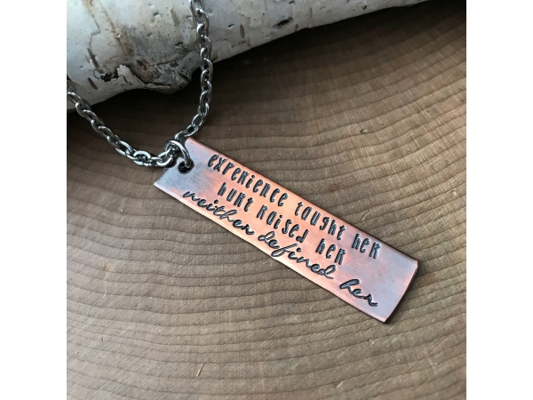 woman's quote jewelry