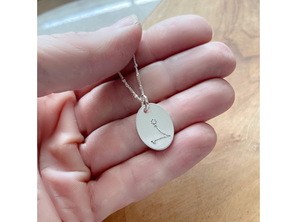 birthday month necklace