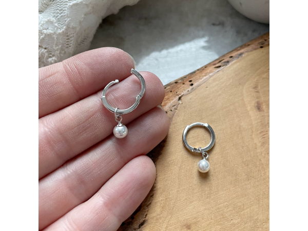 small hoop earrings