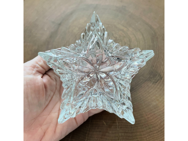 crystal jewelry dish