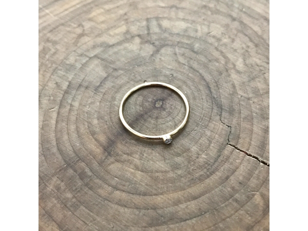 skinny engagement ring