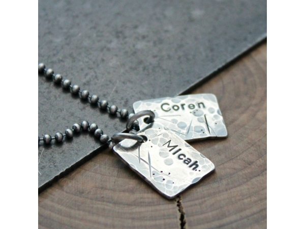 men' personalized necklace