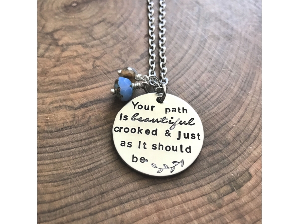 motivational necklace