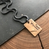 mens dog tag necklace
