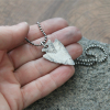 men's silver necklace