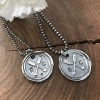 crossed arrows necklace set