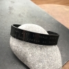 personalized men's black cuff