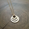 women's personalized layered necklace