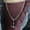 oxidized men's chain