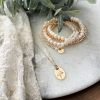 personalized gold necklace