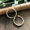 14k gold hoop earrings