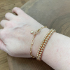 modern gold bracelet