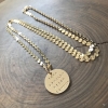 custom layering gold necklace