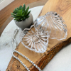 heart crystal jewelry holder