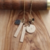 Gold name necklace