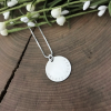 women's silver personalized necklace