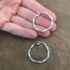 large hoop earrings