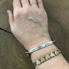 silver medic alert bracelet