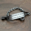 men's personalized bracelet