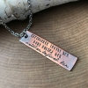 woman's quote jewelry