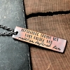 strength quote necklace