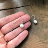 classic pearl earrings