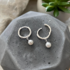 sterling silver hoops