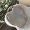 gold fill stretch bracelet